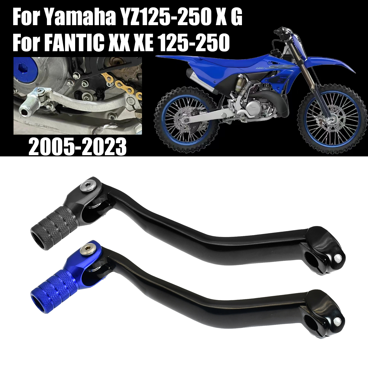 Cyclocross Gearing - CNC Foldable Gear Shift Lever For