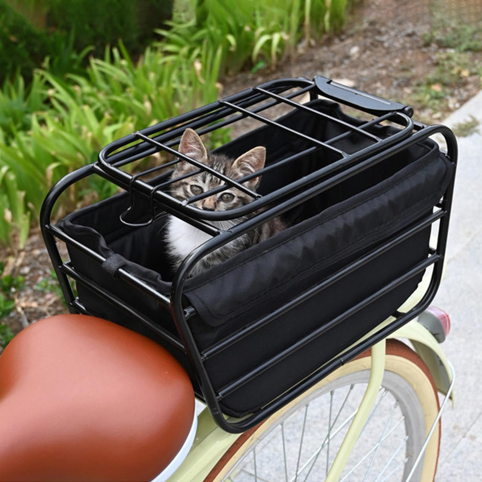 Dog Bike Basket For Rear Rack  - Bike Cargo Rack review and price