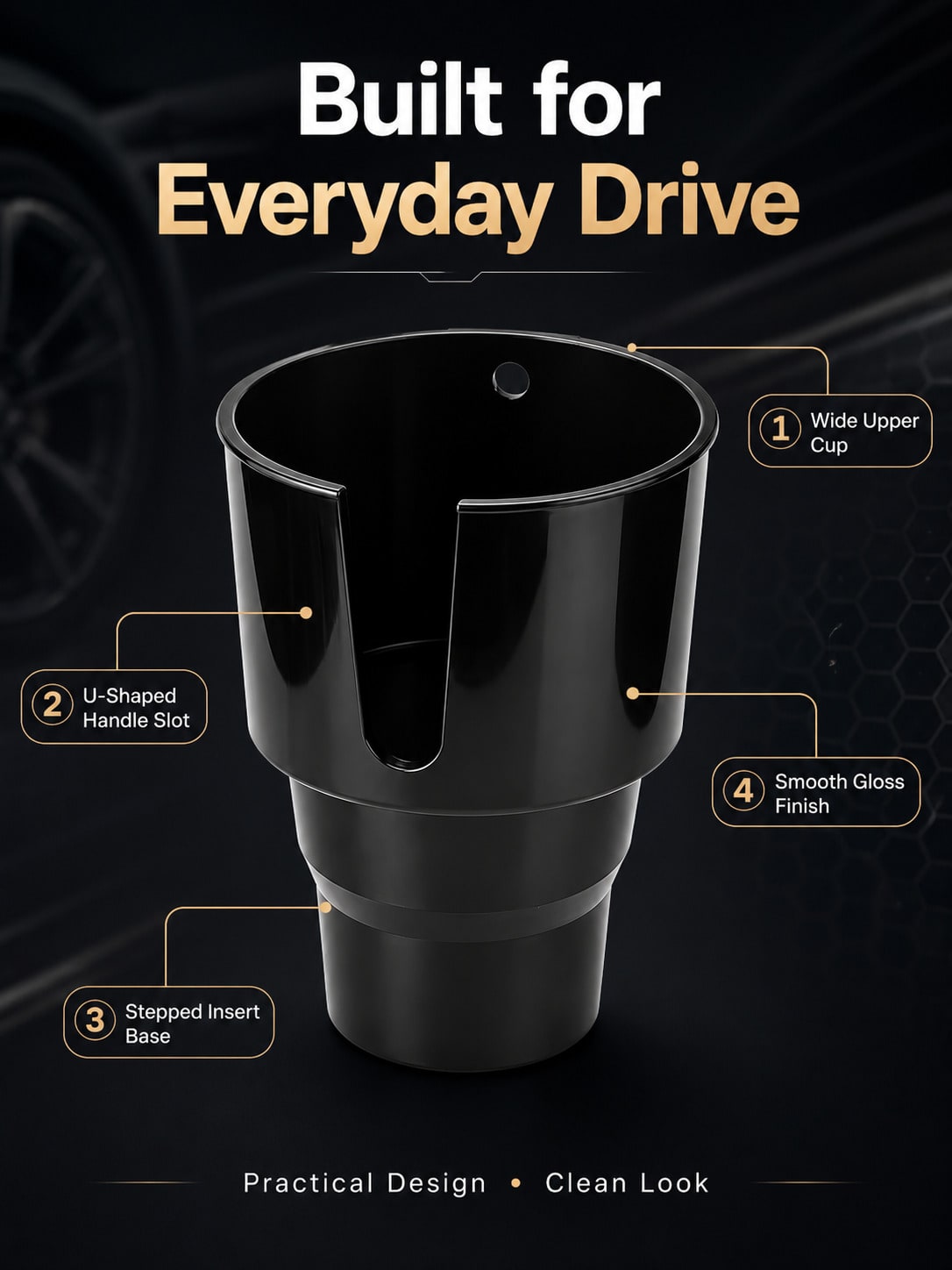 Car Cup Holder Expander Adapte - Water Bottle Holder review and price
