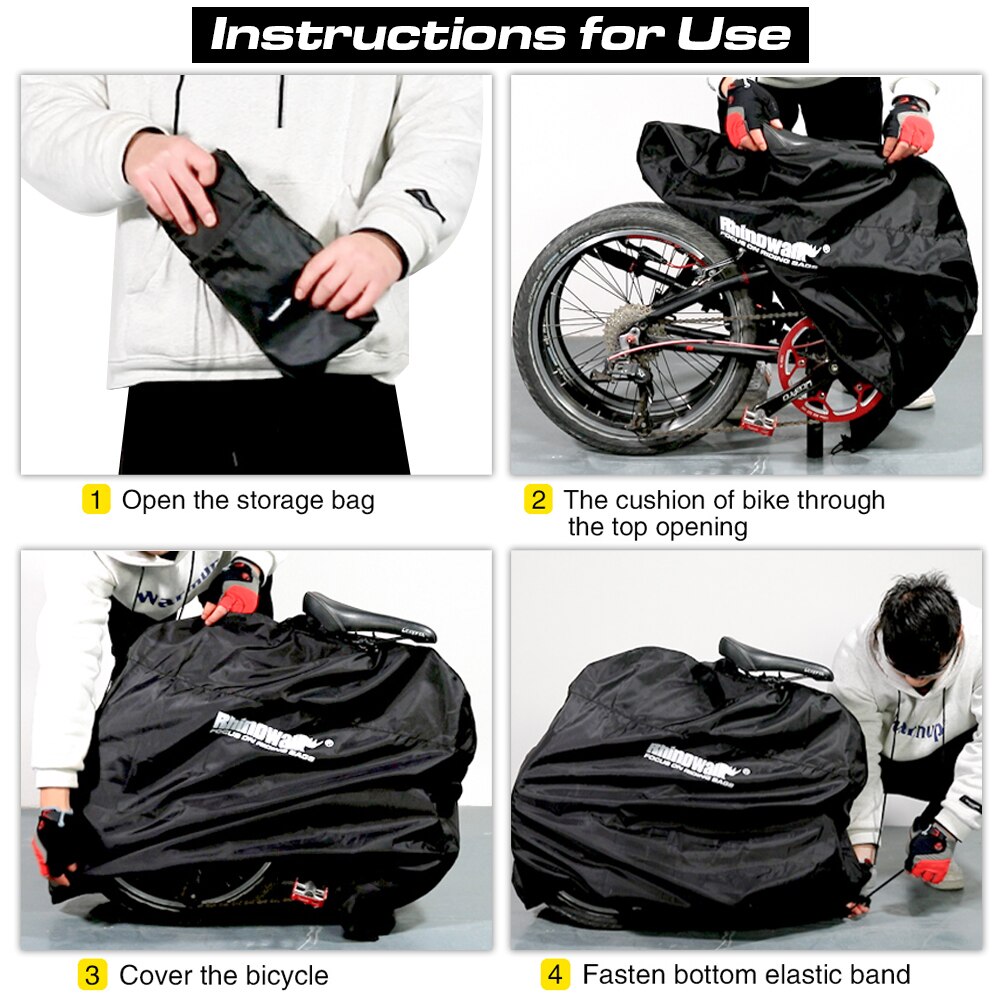 Rhinowalk Folding Bike Storage - Cycling Gear Travel Bag review and price