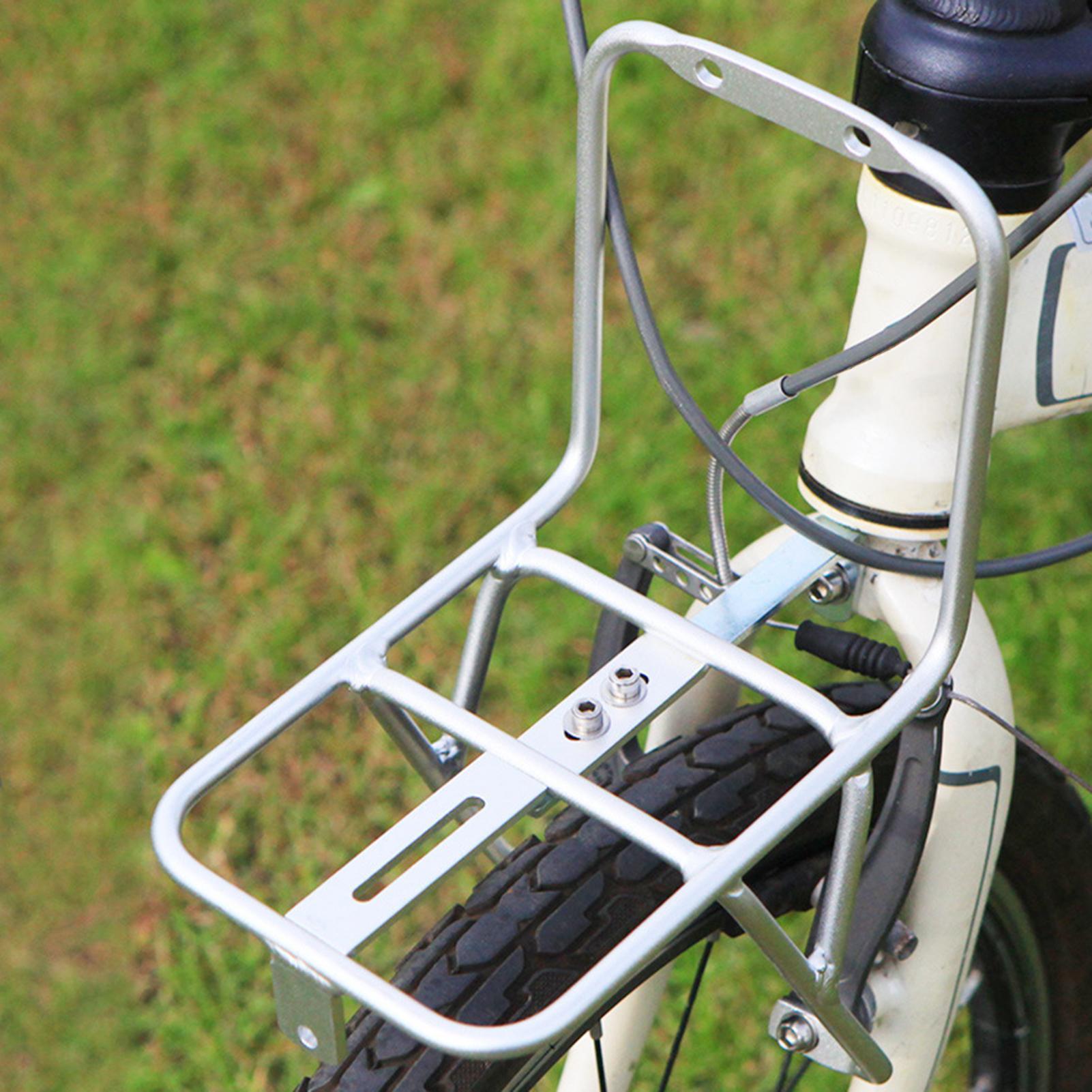 Bike Front Rack Aluminum Alloy - Bike Cargo Rack review and price