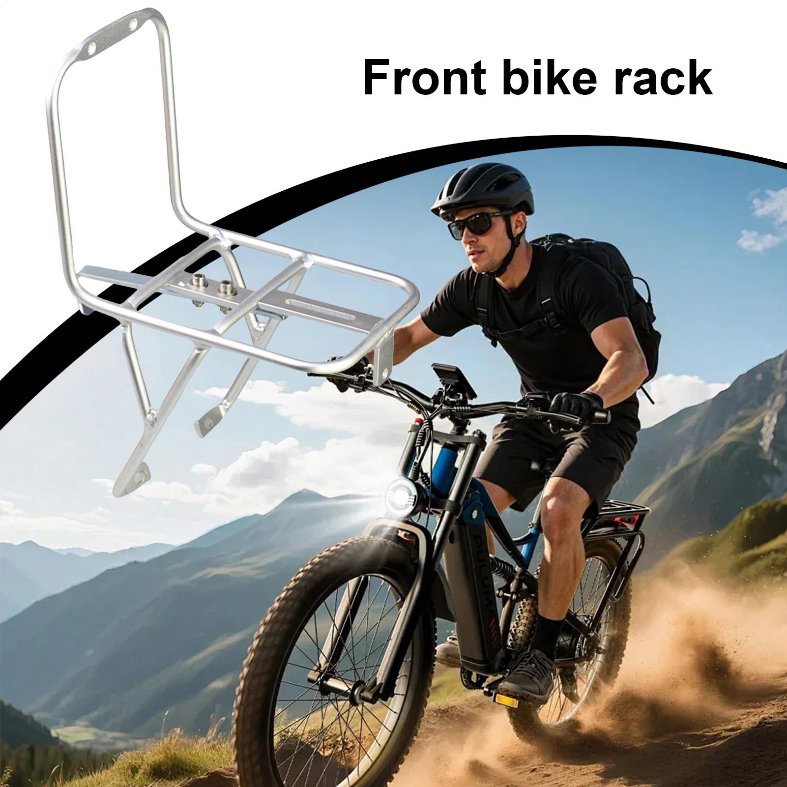 Bike Front Rack Aluminum Alloy - Bike Cargo Rack review and price