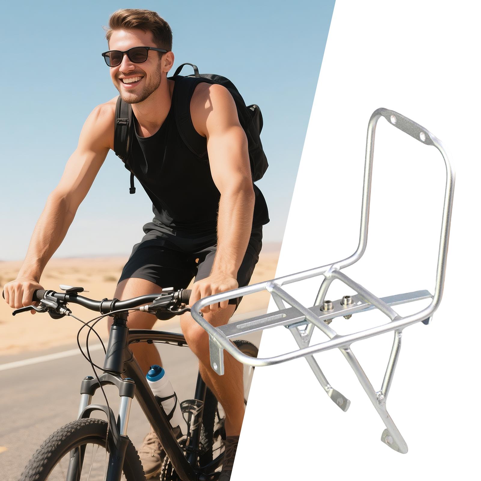 Bike Front Rack Aluminum Alloy - Bike Cargo Rack review and price