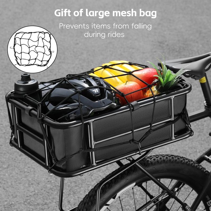Large Capacity Bicycle Rear Ba - Bike Cargo Rack review and price