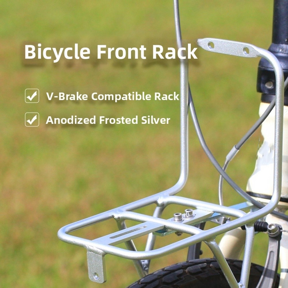 Aluminum Alloy Front Basket Ra - Bike Cargo Rack review and price