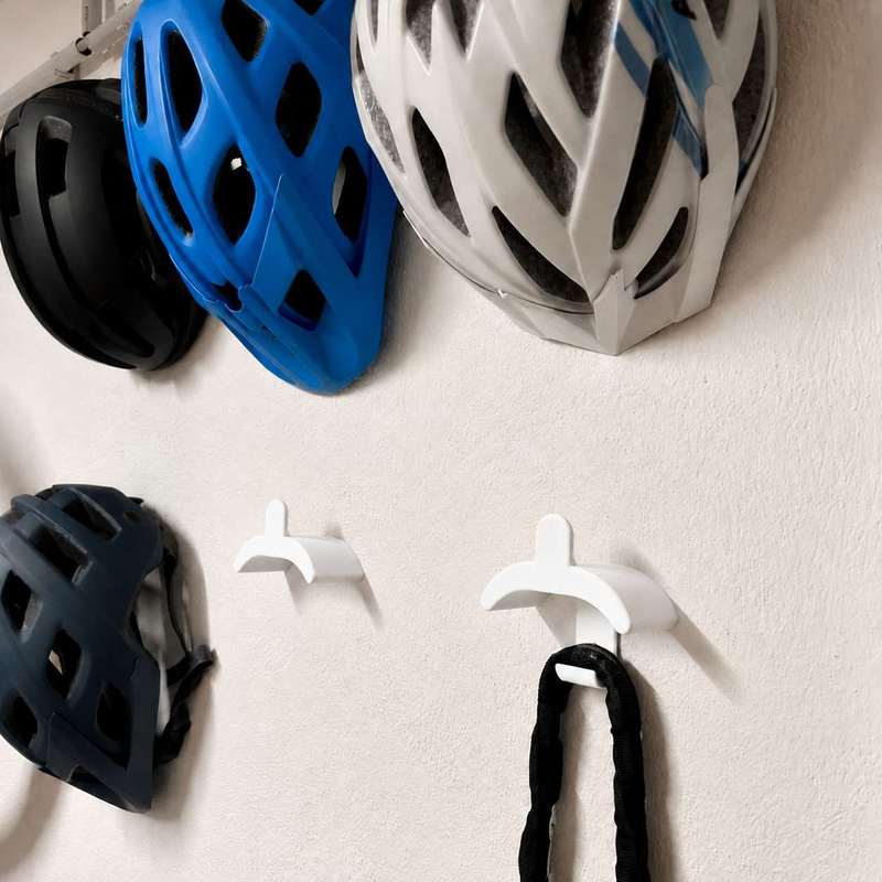 Wall Mount Bike Helmet Storage - Cycling Gear Organizer Wall review and price