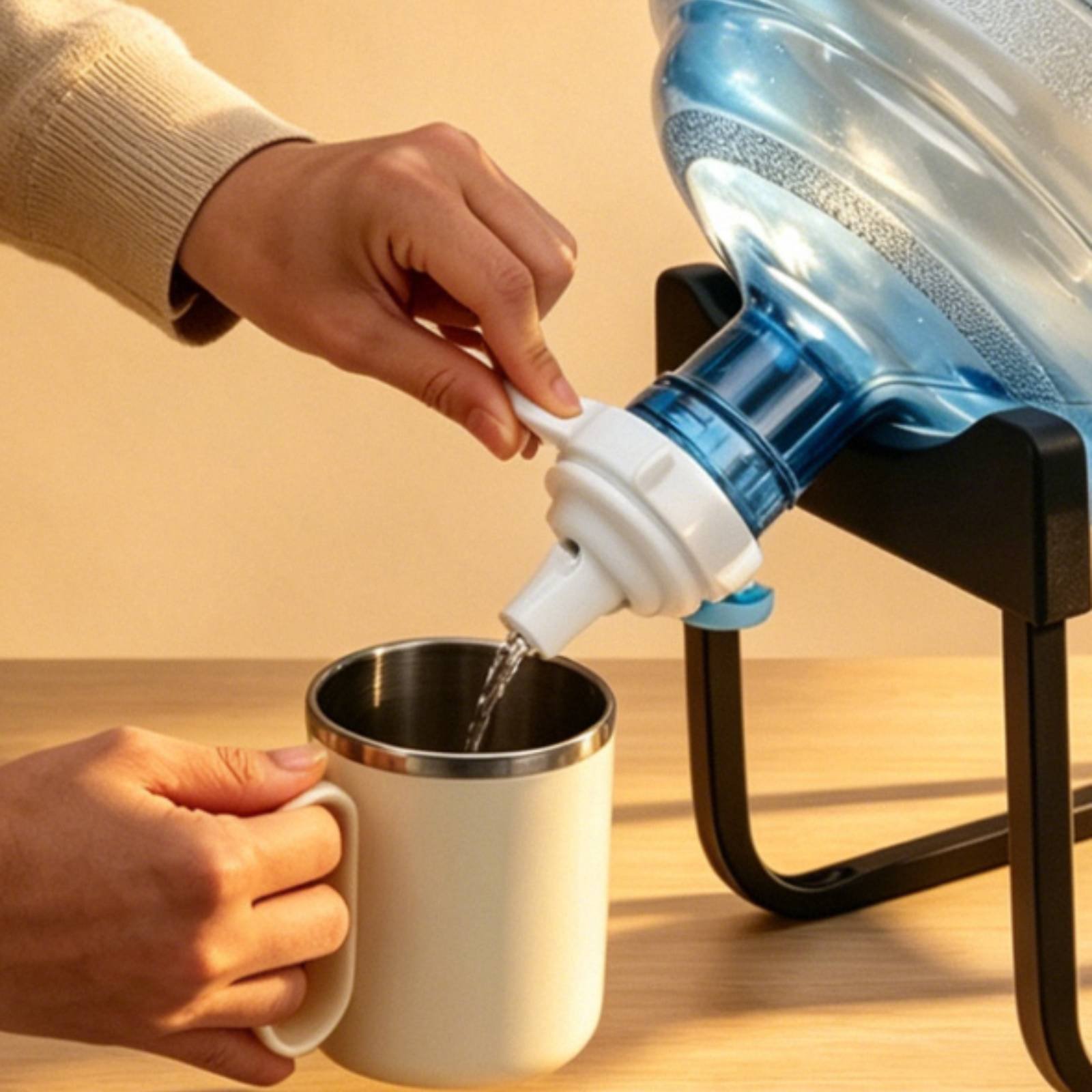 Snap-Fit Nozzle Stand Compact  - Water Bottle Holder review and price