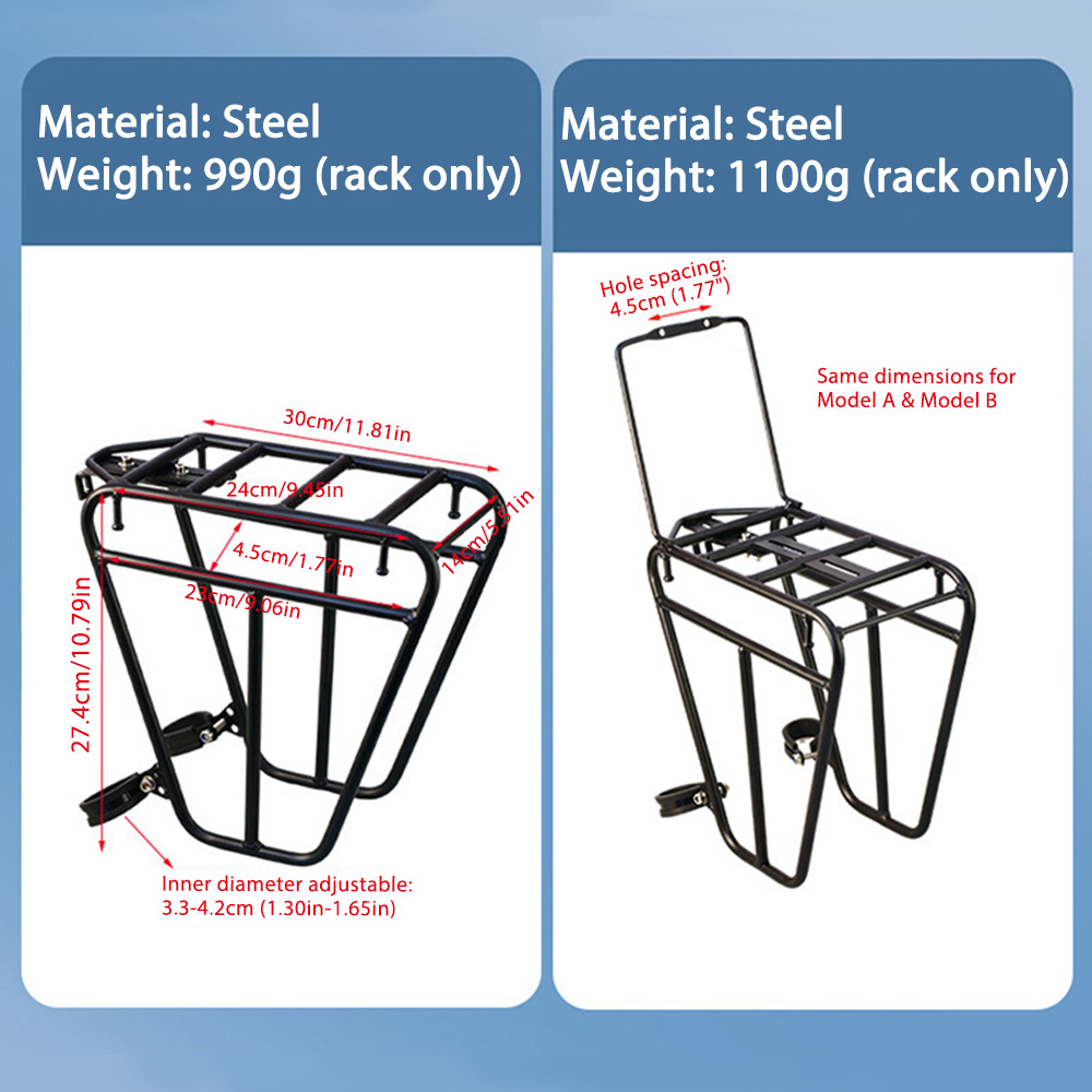 NEWBOLER Gravel Bike Front Rac - Bike Cargo Rack review and price