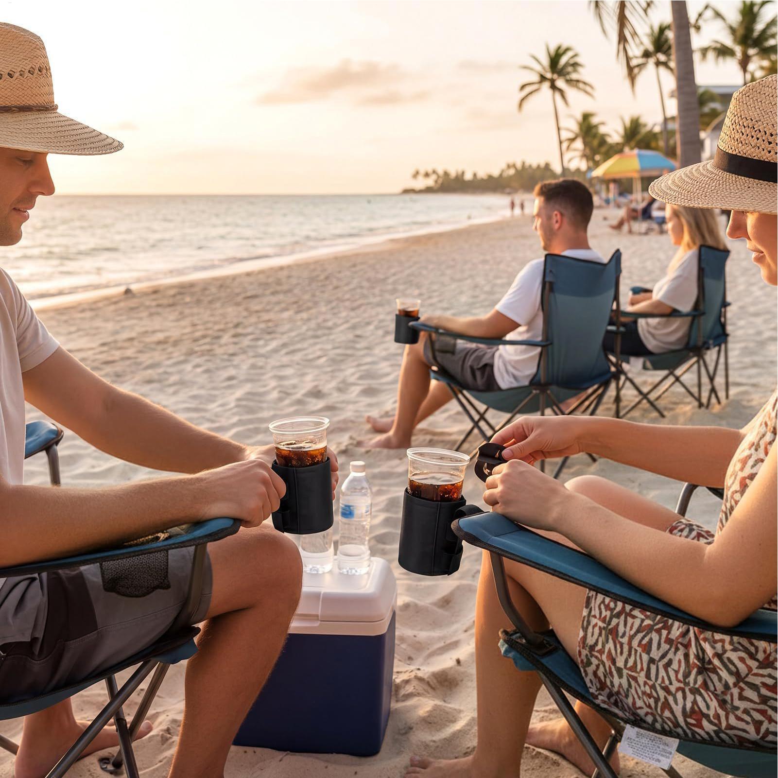 Beach Chair Cup Holder 600d Ox - Water Bottle Holder review and price
