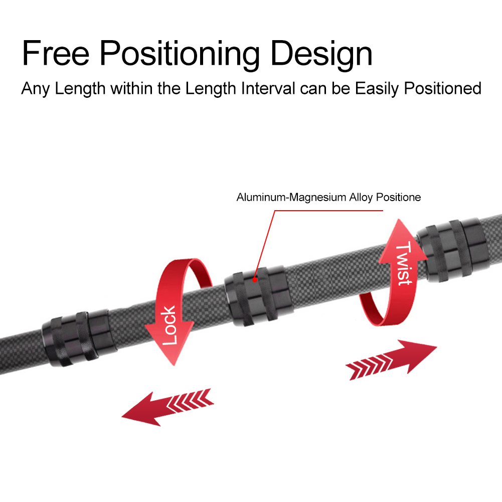 Carbon Fiber Telescoping Fishi - Cycling Landing Gear review and price