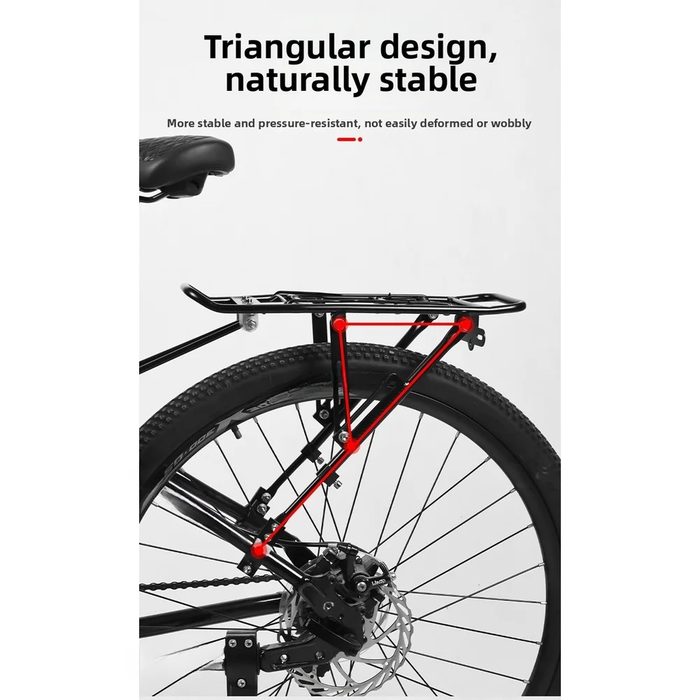 Bike Rear Rack For Disc Brake  - Bike Cargo Rack review and price